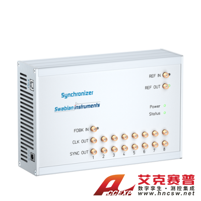 Swabian Synchronizer 流式時間數字轉換器 外部時鐘和信號同步裝置