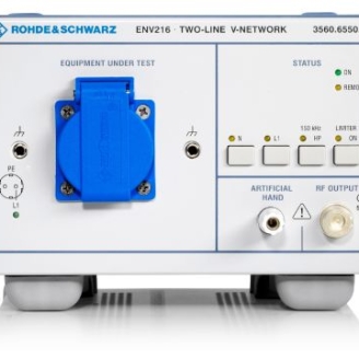 R&S羅德與施瓦茨 ENV216 二線制 V 形網(wǎng)絡 被測設備的干擾電壓測量