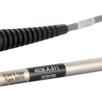 HBK 4954-A-011型  帶2670型前置放大器的?英寸自由場傳聲器，3 HZ 至 80 KHZ，預極化