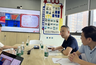 開福區(qū)市場監(jiān)管局彭超局長一行蒞臨艾克賽普調(diào)研指導(dǎo)