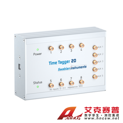 Swabian Time Tagger 20 流式時間數字轉換器