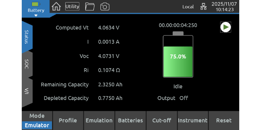 三合一電池模擬器