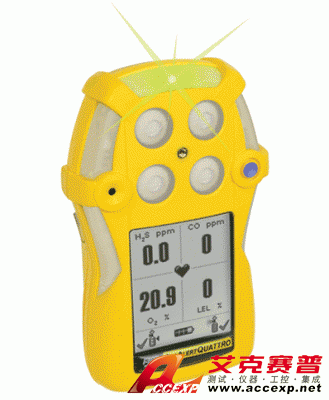 QT 四合一氣體檢測儀(GasAlertQuattro 四合一氣體檢測儀)