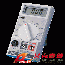 TES 1500 電容萬用表