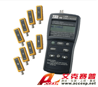 TES 46A 網(wǎng)絡線纜測試儀