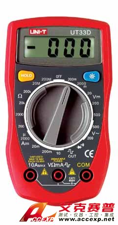 UNI-T UT33D 數字萬用表