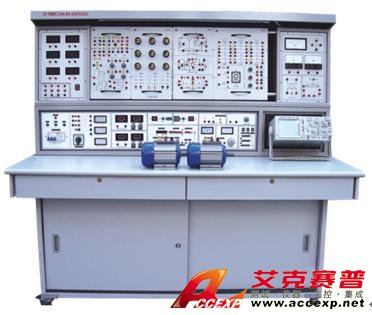 HYL-3000C型立式電工、模電、數電、電氣控制（帶直流電機實驗）實驗裝置