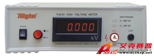 同惠 TH2131 數字高壓表 圖片