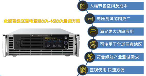 Chroma 61815回收式電網模擬電源